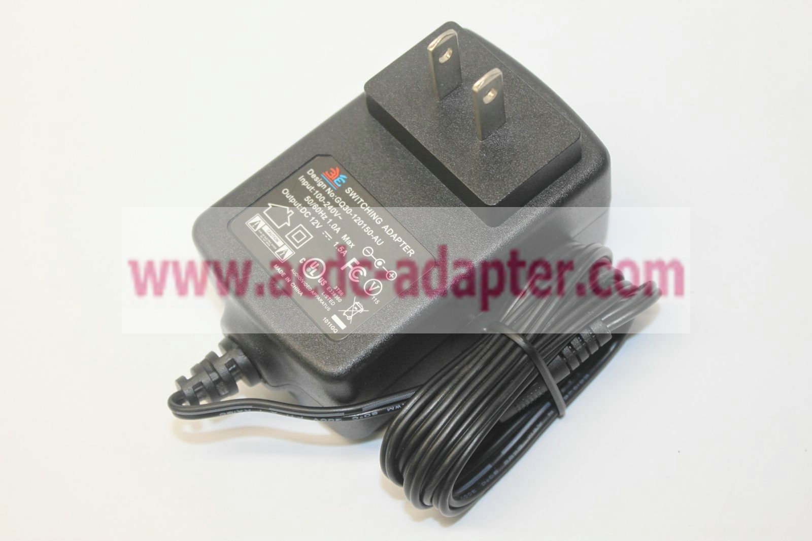 NEW 3YE GQ30-120150-AU DC 12V 1.5A Switching Power Supply AC Adapter